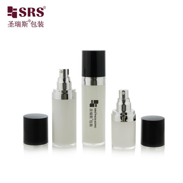 L021 SRS China acrylic empty cosmetic containers manufacturer,plastic packaging for lotion