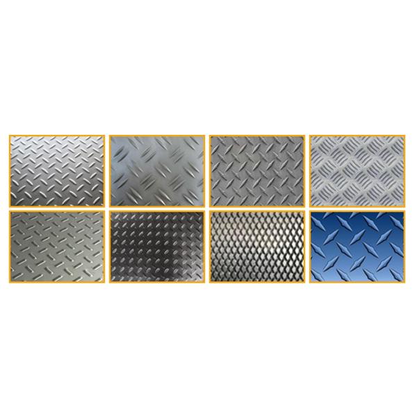 Подгоняйте лист SS диаманта стальной выбил Checkered нержавеющие плиты 0.3mm 300Series