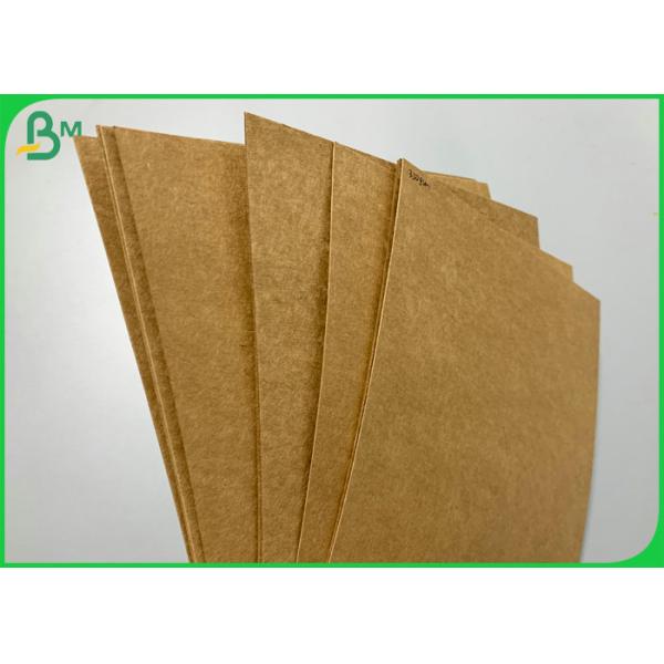 Recycled 60g Brown Sheet  Kraft Paper For Snack Packaging Bag Waterproof