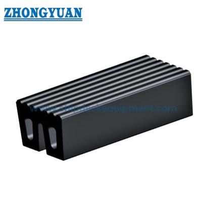 Low Reaction Force W Type Rubber Fender Ship Underwater Part Marine Rubber Fender
