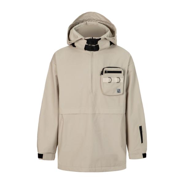 Sportswear High Elastic and Waterproof Soft Shell Windbreaker for Winter Ski Clothes