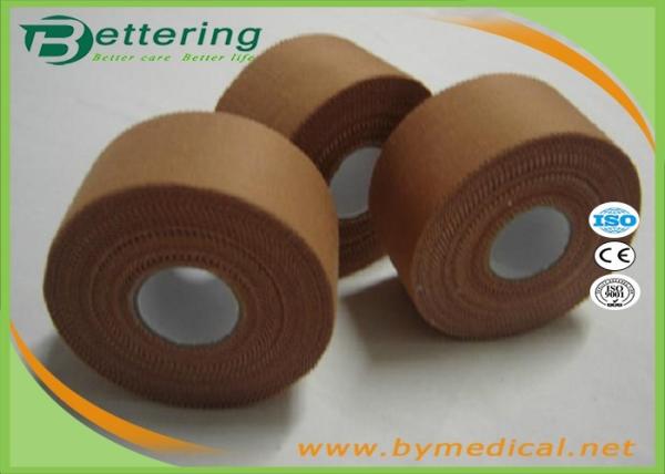 Skin Colour Athletic Sports Tape / Rigid Sports Strapping Tape With Strong Adhesive