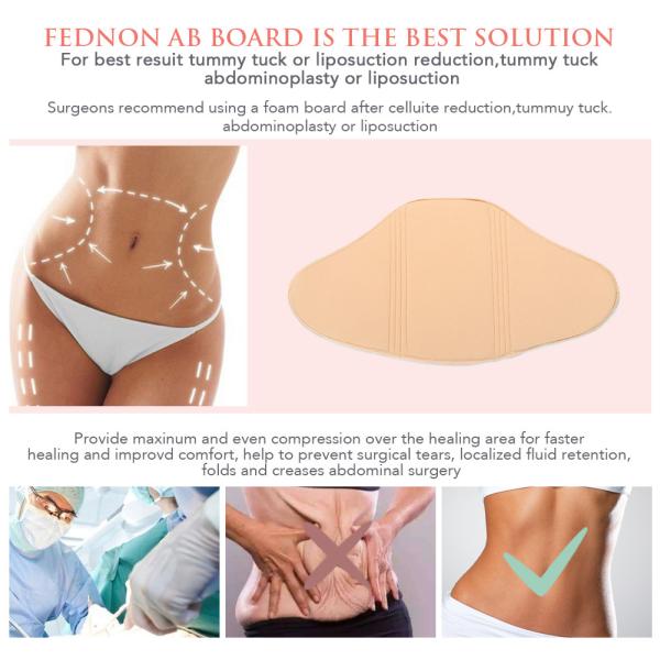 Flattening Faja Abdomen Compression Board for Women's Belly Control and Medium Control