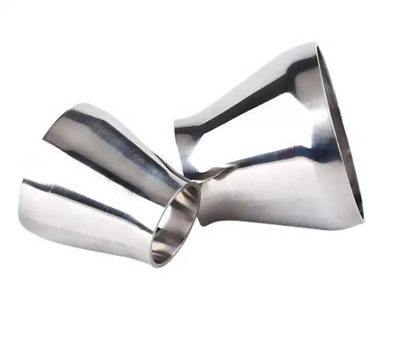 Stainless Steel Forged 3A DIN Reducing Sanitary Mirror Welded Reducer 304 316 Transition
