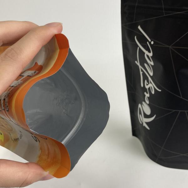 Custom Printed Food Grade Matt Finish Resealable Bags Stand Up Zipper Bags with Aluminum Foil for Mango Chips
