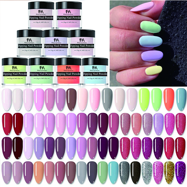 Clear Acrylic Powder Bulk Acrylic Powder Professional Acrylic Nail Powder Polymer for 3D French Manicure Extension Nail