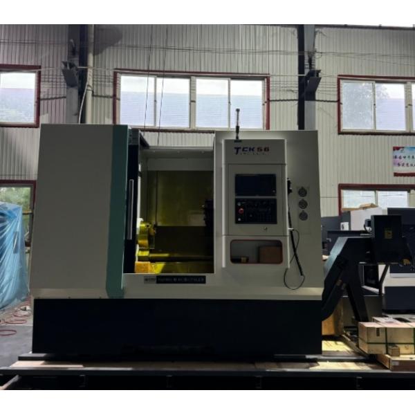 1000mm Cnc Metal Parts TCK56 Slant Bed Lathe Turning Center