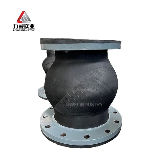Easy Installation Single Sphere Flexible Rubber Joint Bolted Type Temperature Range Minus 15 Celsius To 80 Celsius Durable For Mechanical Systems