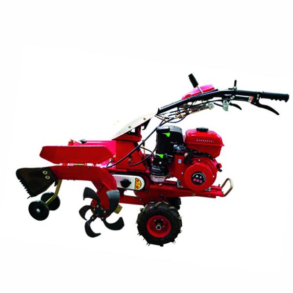 Chassis Small Cultivator For Safe Ditching In Farm Gardens With Optional Features