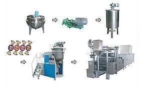 Professional Deposited Toffee Candy Making Machine