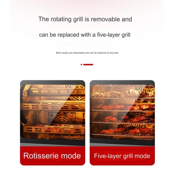 Chicken Oven Roaster Chicken Grill Machine for Commercial Snack Shop home 38 KG Capacity