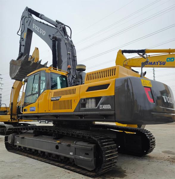 Heavy Used Volvo EC480 Excavator For Sale 50-Ton Class Low Hours
