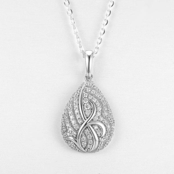 As letras cinzelaram as 925 senhoras de prata Sterling Silver Conch Earrings do grupo da joia