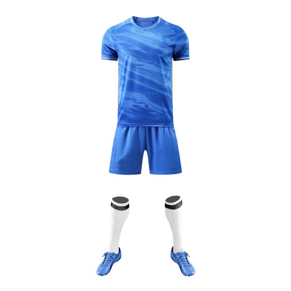 Custom Italy Soccer Jersey Full Team Set with Automated Cutting and Breathable Fabric