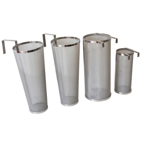 IADC Standard 4 Inch Stainless Steel Hop Spider , Brewing Grain Basket