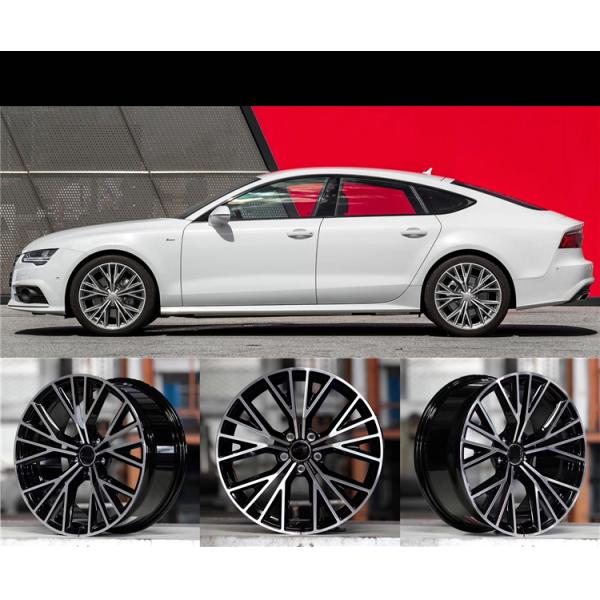 Подвергли механической обработке колесо автомобиля стороны снабжает ободком дюйм 5 x 112 алюминиевого сплава 19