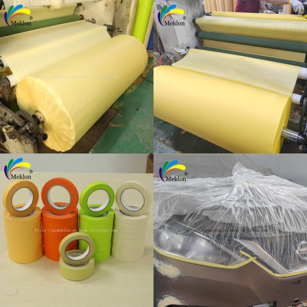 High Cost-effective Car Spray Paint Masking Tape With No Residual Adhesive