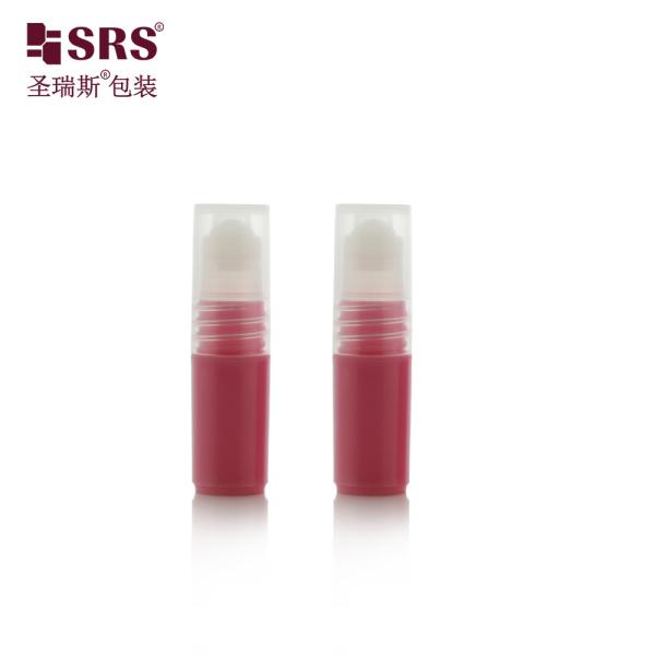 SRS Factory Customization Plastic Unique Design Plastic Roller Ball Container 3ml Bottle Roll On
