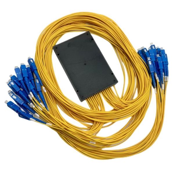 Caixa ABS de fibra óptica FTTH APC Upc Sc PLC Splitter para fabrico de cabos de fibra