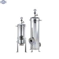 SS316 SUS Food Grade Stainless Steel Micron Water Filter Housing for single and multi cartridge