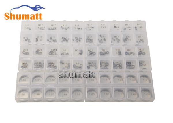 High quality  Fuel Injector Copper Washer Adjust Shims B17 / B21 / B27  for diesel fuel engine