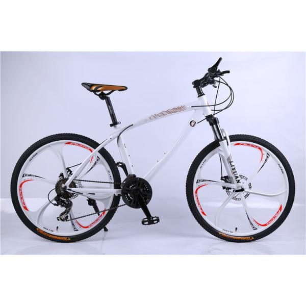 High quality OEM 6 spoke mag alloy wheel Shimano 21 speed aluminium alloy mountain bike