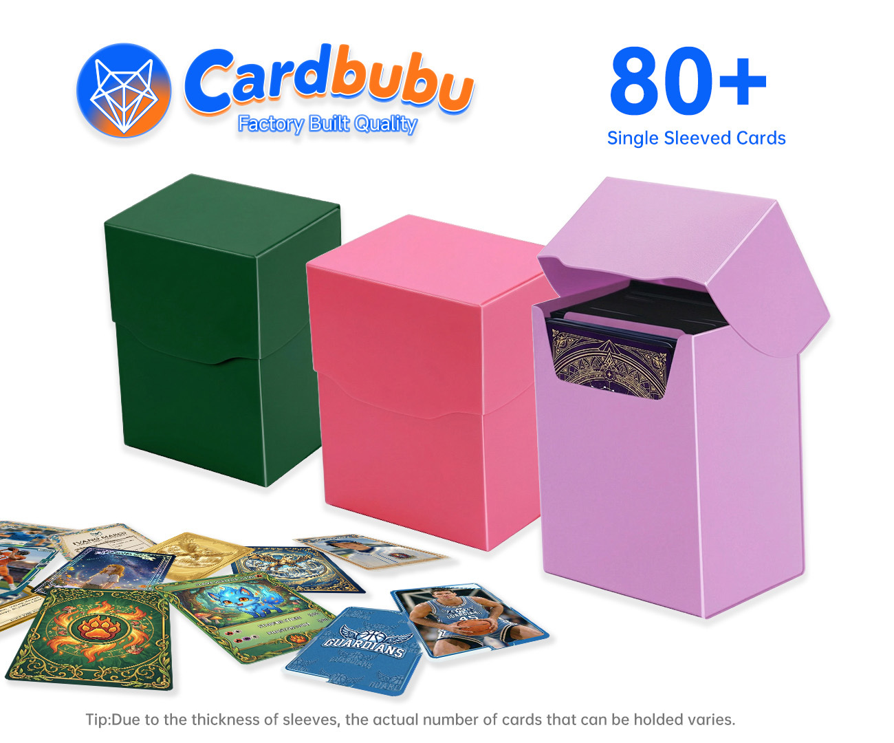 MTG TCG Plastic Deck Box Brands Custom Bulk Pokemon Booster Box Case