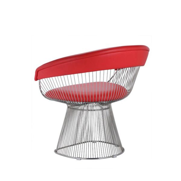 Modern Steel Wire Metal Frame Stainless Steel Armchair Wedding Chair Rental UK Dining Chair Design