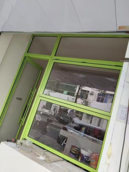 folding window aluminum balcony vertucal