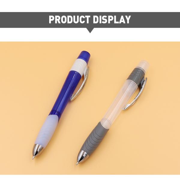 Plastic Creative Ball Pen Portable Spray Ball Pen For Perfume Alcohol Hand Sanitizer