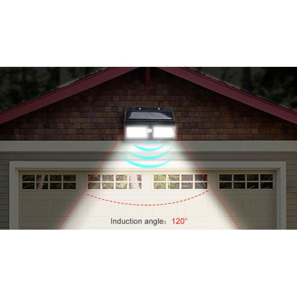 20w garden solar wall light outdoor led, solar cob led wall light night light,sensor wall solar light outdoor