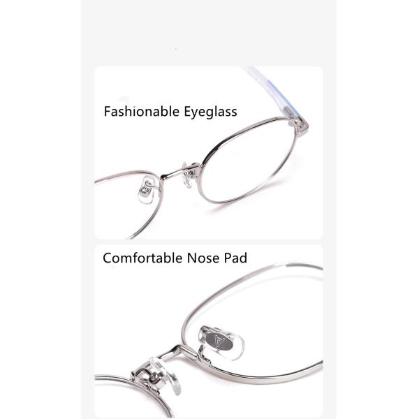Рамки Eyeglass рецепта оптически рамок золота белой розы Eyeglass детей круга PARIM умственные