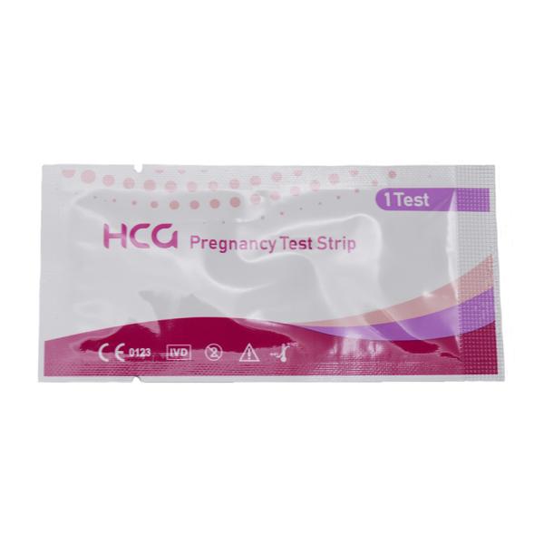 HCG Test Strip Pregnancy Accurate More Than 99% of Early Detection for Inner Strip Size 80*3mm