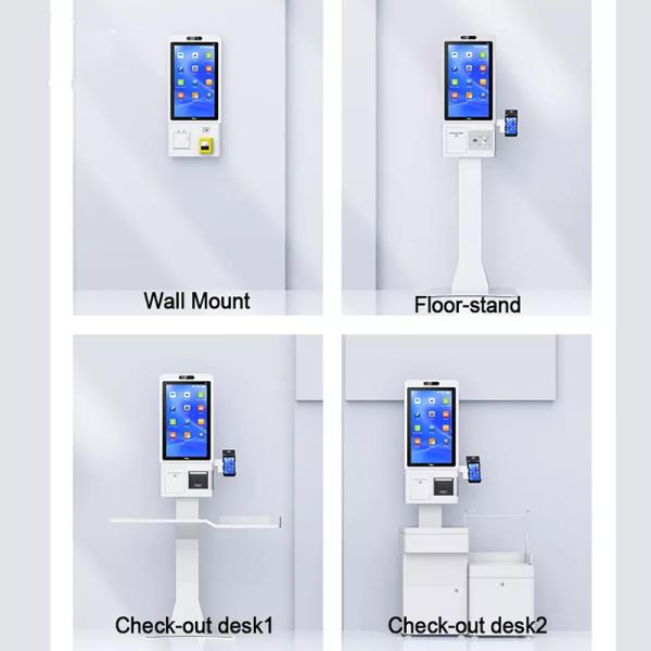 Shopping Mall Self Payment Kiosk Vending Machine With Credit Card Reader