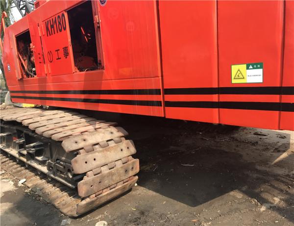 Japan original used hitachi KH180 crawer crane with good condition and cheap price