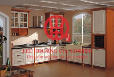 Modern Elegant Solid Wood Kitchen Cabinet with Excellent Design and Quality