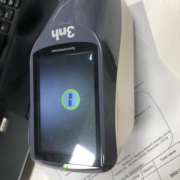 espectrofotômetro portátil da abertura D/8° YS3020 de 8mm