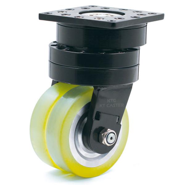 High Impact Strength Agv Casters , Polyurethane Heavy Duty Swivel Caster
