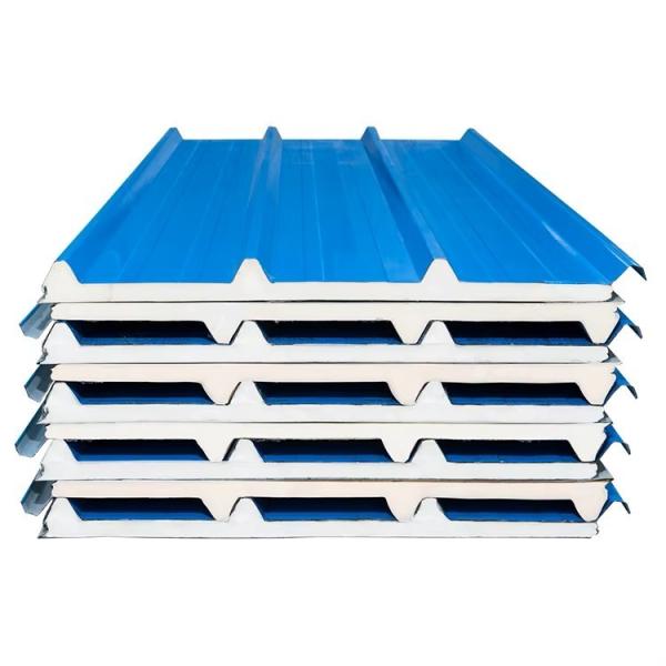 Painel de sanduíche de PU para instalação fácil Sala de armazenamento a frio em armazém de design moderno
