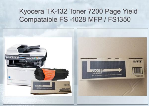 Compatible Tk-132 Laser Printer Toner Cartridge For Kyocera Mita