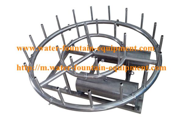 Dancing Musical Spray Pond Fountain Accessories , Water Pipe Support