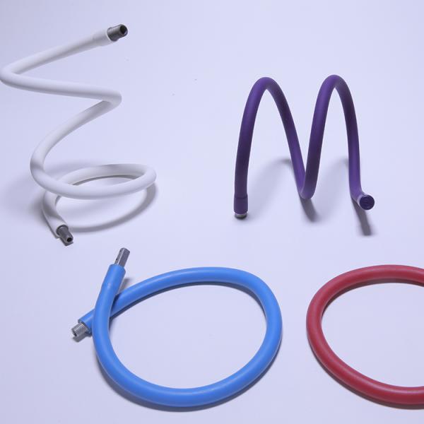 Custom Metal Gooseneck Tube Plating USB Light Bendable Steel Tubing 10mm