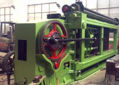 Customized Heavy Duty Double Rack Drive Hexagonal Wire Mesh Machine 80x100mm