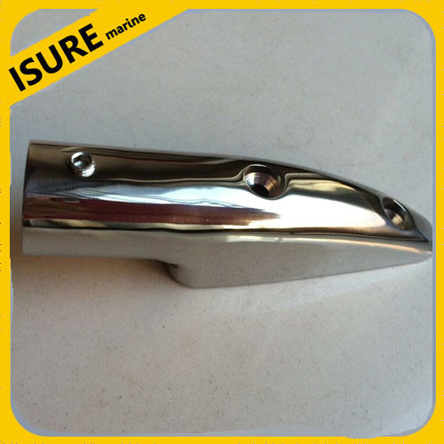 Boat Rail End for Tubing 316 Stainless Steel Fitting Handrail