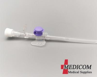 medical disposables  iv cannula catheter  with injection port and wings 14G 16G 18G 20G 22G 24G 26G sterile by eo gas