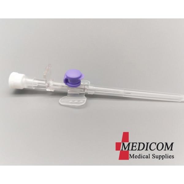 factory price iv cannula catheter with injection port and wings 14G 16G 18G 20G 22G 24G 26G sterile by eo gas