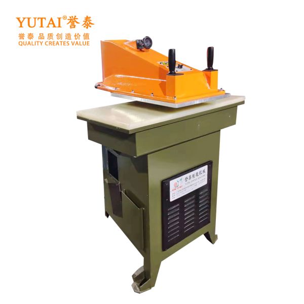 22Ton Hydraulic Die Cutting Machine Designed for Cutting of Leather Plastic Leather Nylon Leather Foam and Other Materials with Consumption