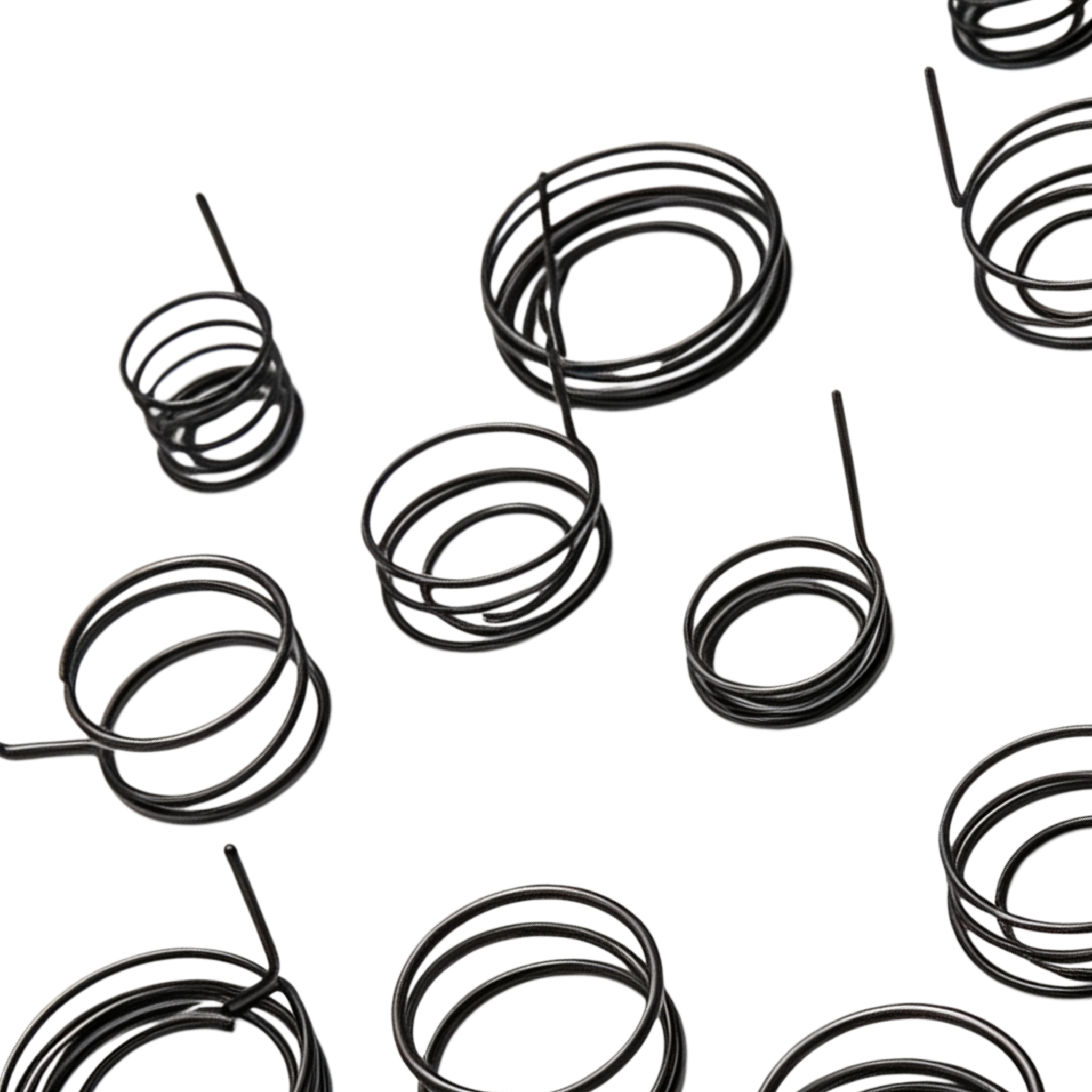 Custom Stainless Steel Torsion Springs with 0.2-8mm Wire Diameter Precision CNC Manufactured