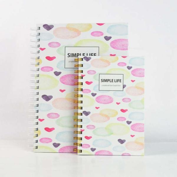 Spiral Style Agenda Organizer Planner Notebook Chipboard Pocket Customized Size