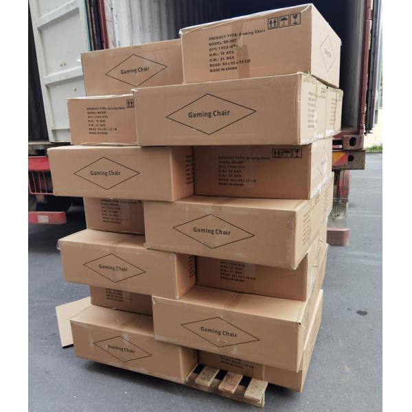 Customize Adjustable High Back PU Leather Gaming Chair with Armrest and Massage Function